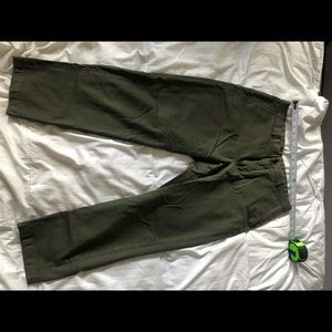 Uniqlo cropped chinos